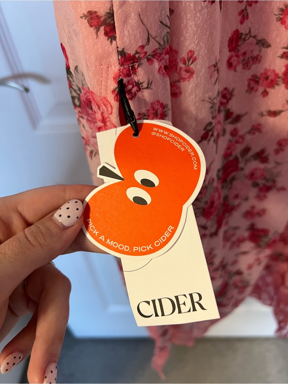 Cider Pink Floral Maxi Slip Dress - Picture 13 of 13